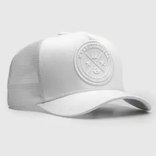 Boné Trucker Brasão All White MVCK