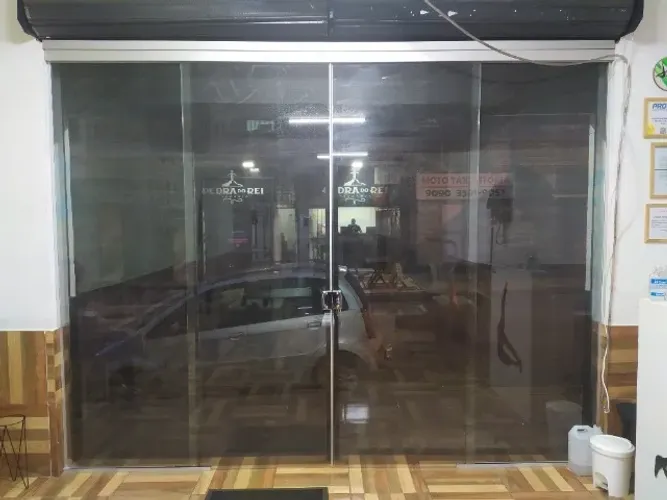Porta Blindex Transparente Completa - 1200
