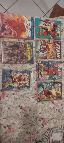 Lote de 7 HQs The Flash - Edições Variadas importada