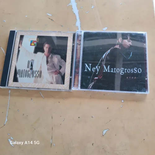 CDs Ney Matogrosso e Gal Costa- (4 CDs)
