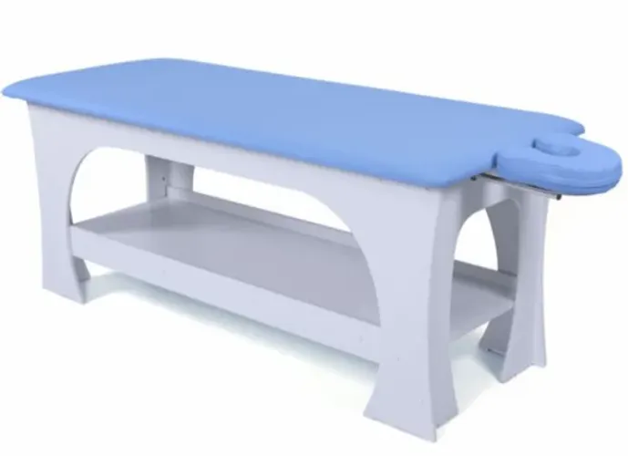 Maca de Massagem Bela - Fixa - 80cm de Largura - Branca - Arktus