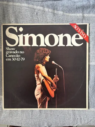 Vinil - Simone - Show gravado no canecão - em 30-12-79