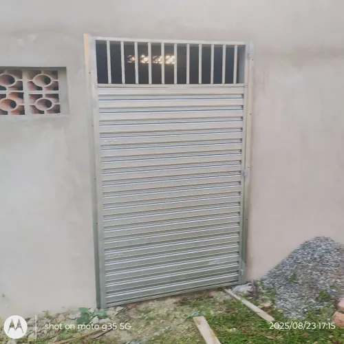 Grades e portão de ferro galvanizado 