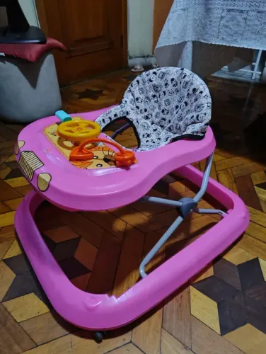 Andador Safari II Rosa - Tutti baby