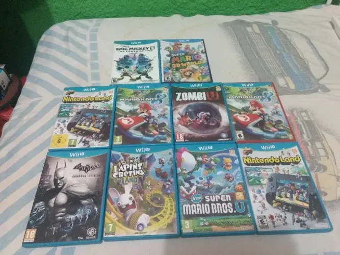 Jogos originais do nintendo wii u