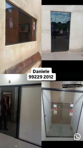 Janelas e portas de vidro temperado