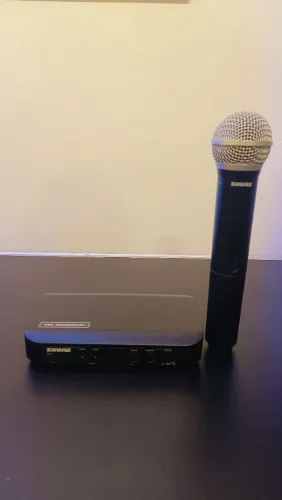 Microfone Sem Fio Original Shure - Semi Novo 