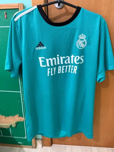 Camisa Real Madrid III 21/22 Verde Esmeralda