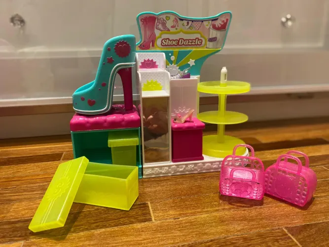 Mini brinquedos: Shopkins sapataria - Shoe Dazzle 