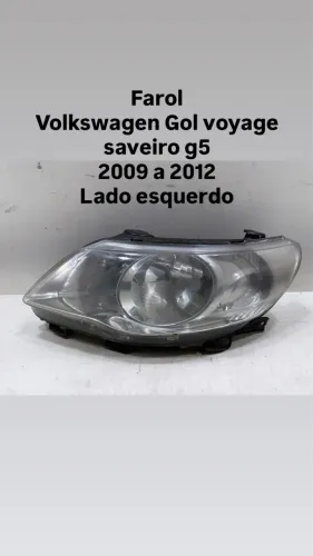 Farol Gol Voyage Saveiro G5 Lado Esquerdo