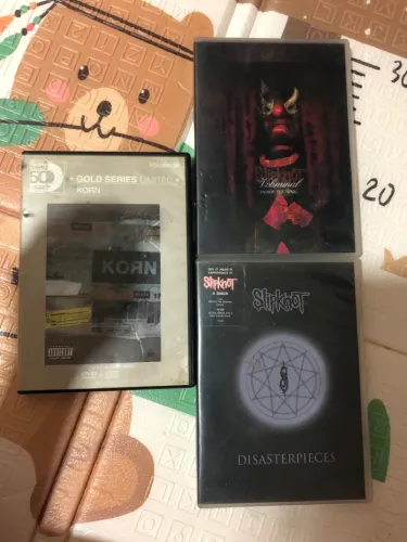 DVDS KORN E SLIPKNOT