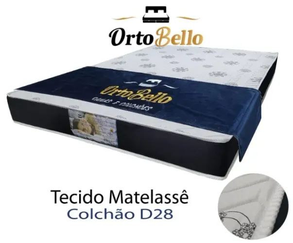 Colchão Solteiro D28  Alt. 18 cm  Ortobello  Pronta Entrega 