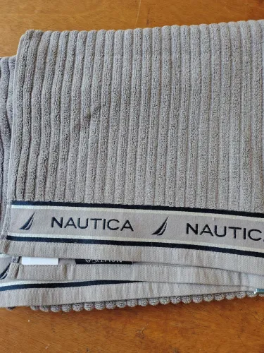 Toalha de Banho Nautica Cinza