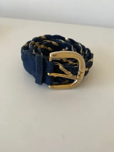 CINTO CHAMOÁ MARINHO E DOURADO DA BROOKSFIELD