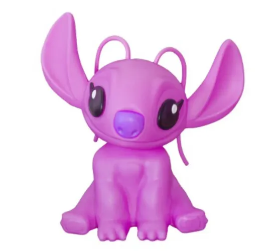 Luminária Abajur Stitch Rosa - Iluminação Delicada