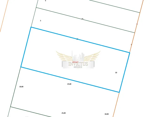 Terreno Residencial/Comercial para Comprar, 250m² - Vila Alzira, Santo André/SP.