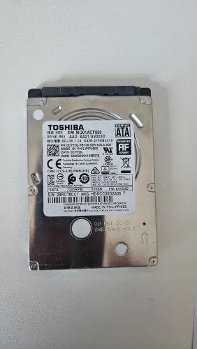 HD Toshiba 2,5" 500Gb