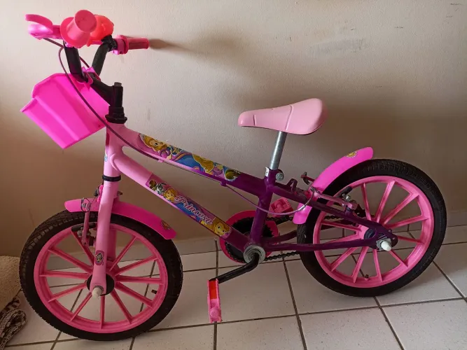 Bicicleta Feminina Princesa Aro 16