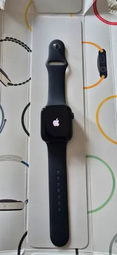 Apple watch série 8, 45mm, preto