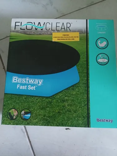 Capa para Piscina Inflável Bestway Flowclear 244cm