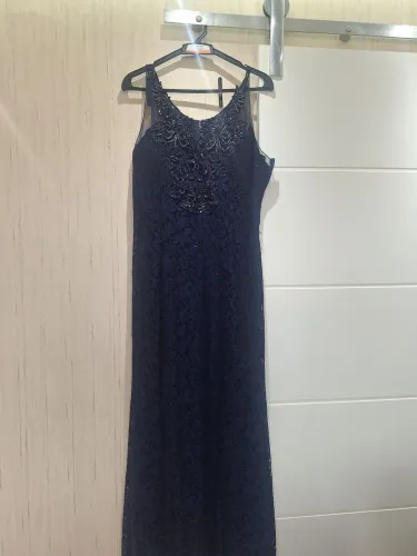Vestido de renda azul - tamanho XG (50)