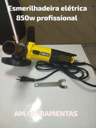 Esmerilhadeira Angular 4.1/2 POL 850W 115MM EV850 EVALD
