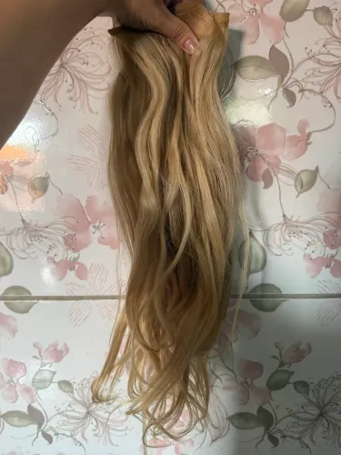 Vendo cabelo loiro brasileiro humano. 