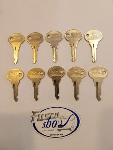 Chave Virgem para FIAT 10 Peças.