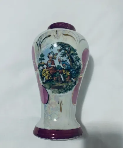 Vaso Antigo Porcelana Decoração anos 50/60