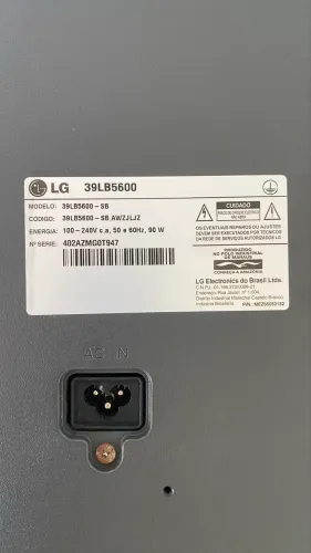 Tv LG 39" com defeito (LEIAM O ANÚNCIO)