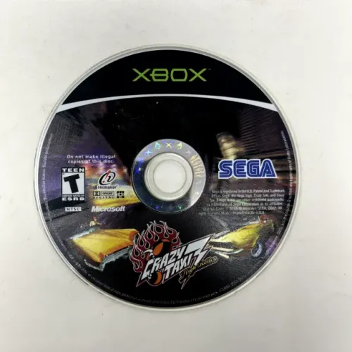 Crazy Taxi 3 High Roller Original Xbox Clássico (apenas disco) 