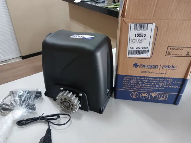 Motor Para Portão De Alumínio 