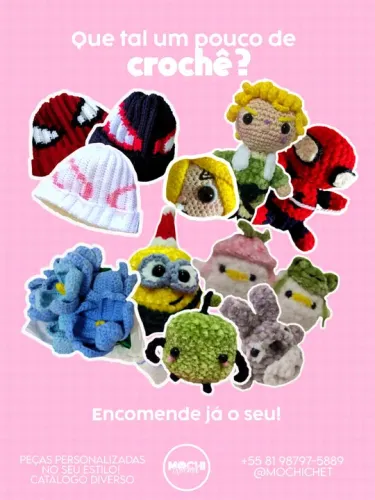 Crochê sob encomenda