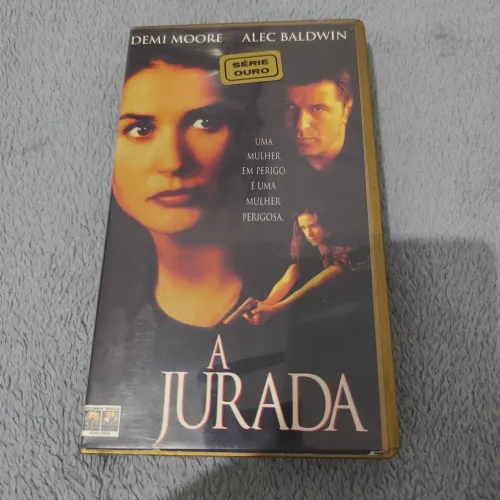VHS A Jurada (Dublado) Demi Moore e Alec Baldwin