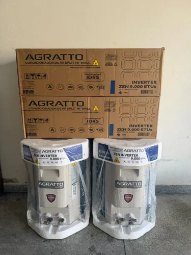 Ar-condicionado agratto 9K BTUS  INVERT 
