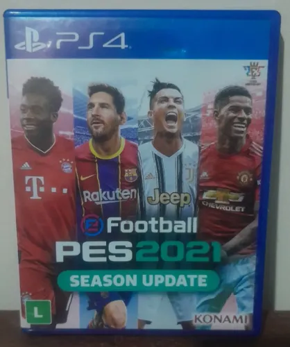Pes 21 Jogo Ps4 Mídia Física Usado Original
