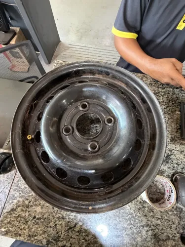 Roda de Ferro original Ford aro 13