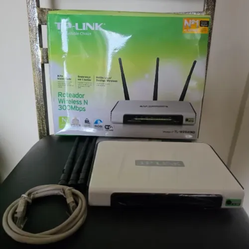 Roteador TP Link TL-WR941ND com caixa e manual