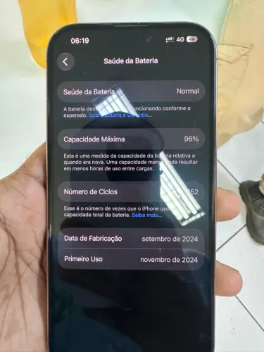 IPHONE 16 PRO - 256 GB / BATERIA 96% 