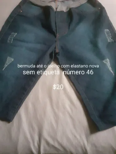 Bermuda grande nova sem etiqueta