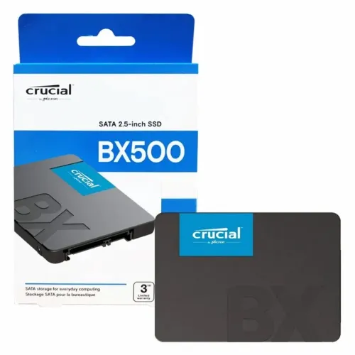 ARMAZENAMENTO SSD SATA 1TB CRUCIAL BX500 540MBS