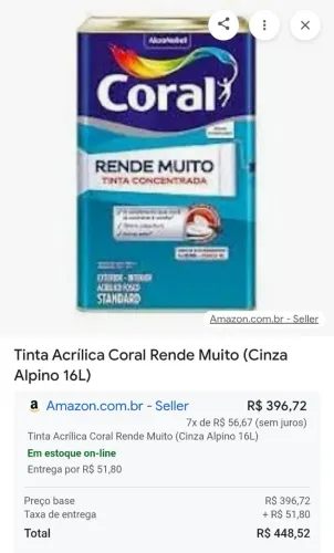 Tinta Coral 100