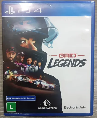 GRID LEGENDS PS4 com atualização para PS5