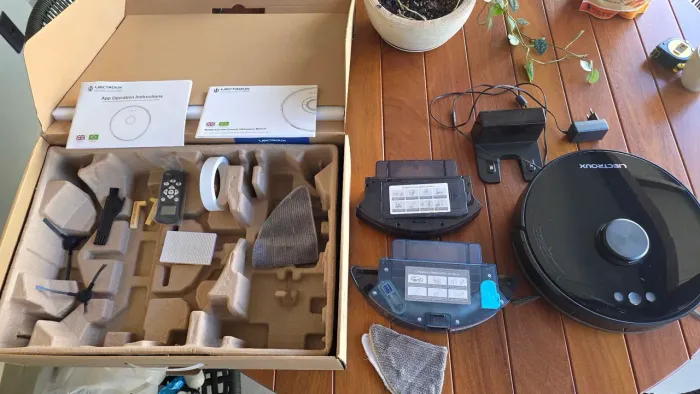 Robô Aspirador Liectroux XR500 Laser 3 em 1 | Mapeamento Wi-Fi/Apple | Retorno Automático