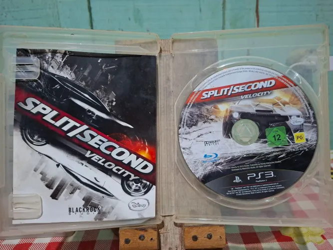 jogo Split/Second: Velocity para PlayStation 3 original europeu usado