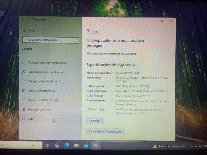 Notebook acer