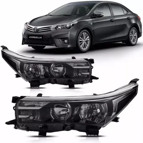 Farol Corolla 2015 2016 2017 Sem Led - esquerdo