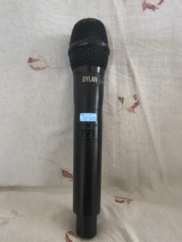 Microfone Dylan D-9501 sem fio