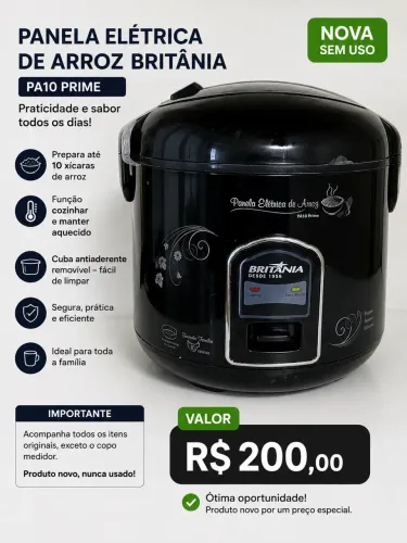 Panela elétrica de arroz / somente para Uberlândia/mg
