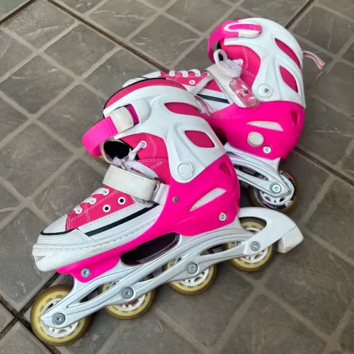 Patins Inline All Star Rosa